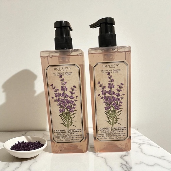 Hopificio Firenze Classic Lavender Hand Wash 2 Pack | 16.9 oz Each Made in Italy - Picture 1 of 1